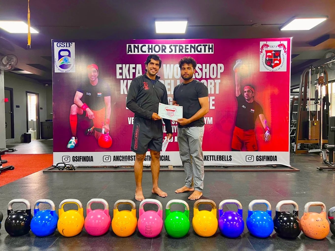 Anchor Strength Gym workout area